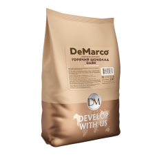 Горячий шоколад гранулы De Marco "Dark" 1 кг ( 10 шт/ в коробке)