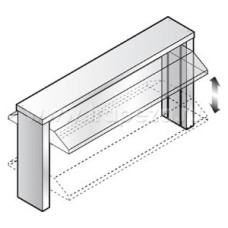 Полка верхняя для линии раздачи DROP-IN EMAINOX I7CM3