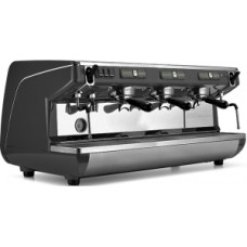 Кофемашина-полуавтомат 3 группы (выс.) NUOVA SIMONELLI APPIA LIFE 3GR S 220V BLA ...