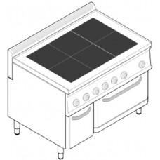 Плита электрическая TECNOINOX PFU105E7