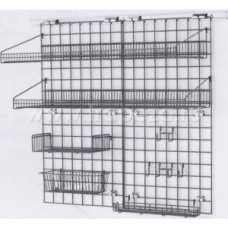 Система хранения настенная: 2 решётки METRO SWPWP-48K3
