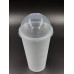 Крышка КУПОЛЬНАЯ D-90 под стакан «Bubble Cup» Матовая  1000 шт/кор  50 шт/уп