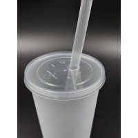 Крышка ПЛОСКАЯ D-90 под стакан «Bubble Cup» Матовая  1000 шт/кор  50 шт/уп