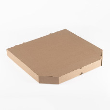 Коробка для пиццы 41*41*4,5 см. Бурая без рисунка