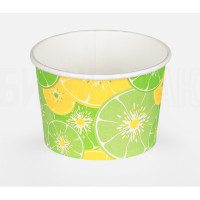 Креманка для мороженого 130 мл "Цитрус зеленый" 