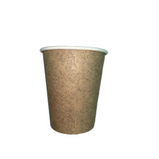 Стакан бумажный для горячих напитков Крафт (песок) 250 мл 